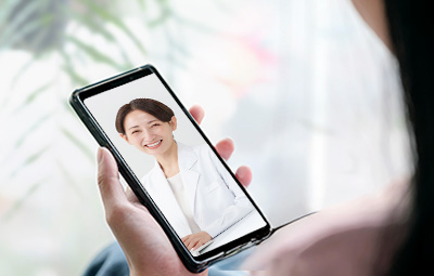 スマホで医師の診察